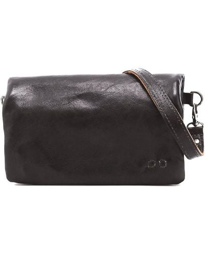 Bed Stu Cadence Leather Crossbody Bag - Black