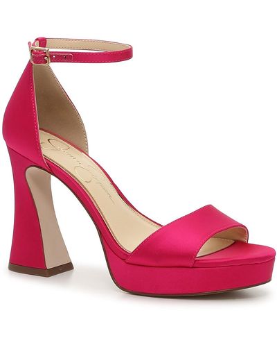 Jessica Simpson Fonilda Platform Sandal - Red