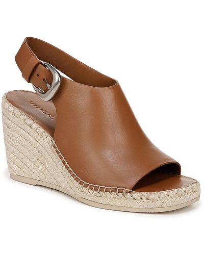 Vince Gabriela Wedge Sandal - Brown