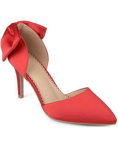 Journee Collection Tanzi Pump - Red
