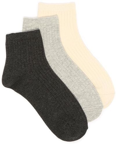 Kelly & Katie Shootie Ankle Socks - Gray