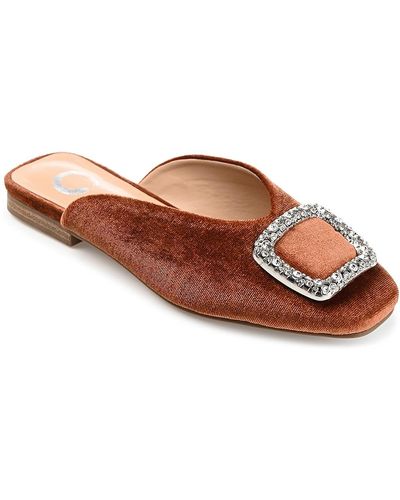 Journee Collection Sonnia Flat - Brown