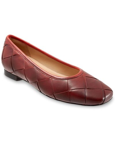 Trotters Hanny Ballet Flat - Red