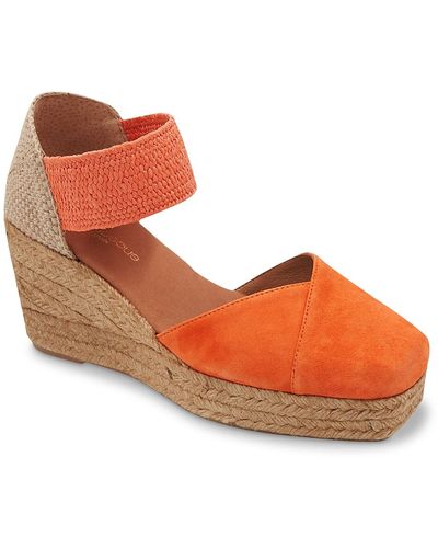 Andre Assous Pedra Espadrille Wedge Sandal - Red
