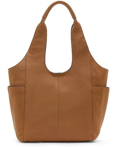 Lucky Brand Patti Leather Hobo Bag - Brown