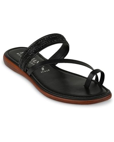 Italian Shoemakers Mavis Sandal - Black