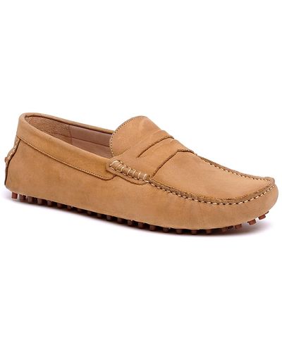 Carlos By Carlos Santana Ritchie Penny Loafer - Brown