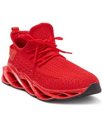 Ike Behar Sean Sneaker - Red