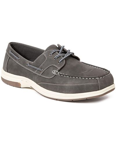 Deer Stags Mitch Boat Shoe - Gray