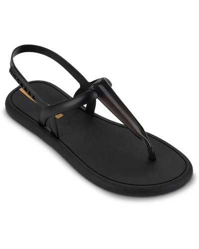 Ipanema Glossy Sandal - Black