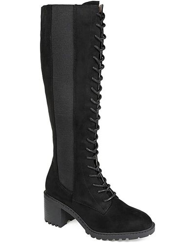 Journee Collection Jenicca Extra Wide Calf Boot - Black