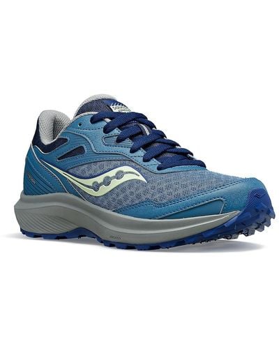 Saucony Cohesion 16 Trail Running Shoe - Blue