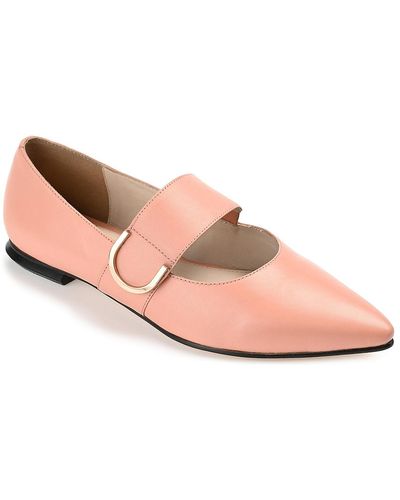 Journee Signature Emerence Flat - Pink