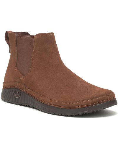 Chaco Paonia Chelsea Boot - Brown