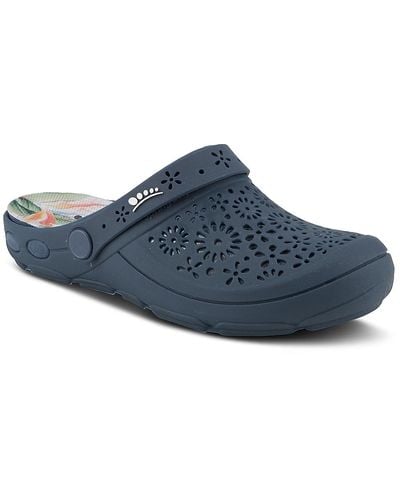 Spring Step Contigo Clog - Blue