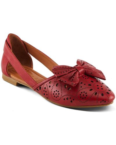 Spring Step Bowtiful Flat - Red