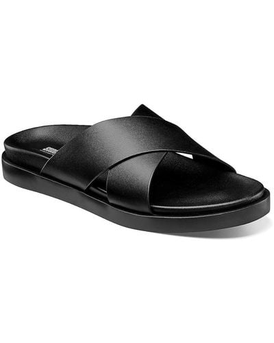 Stacy Adams Montel Slide Sandal - Black
