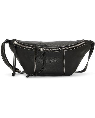 Lucky Brand Feyy Leather Sling Bag - Black