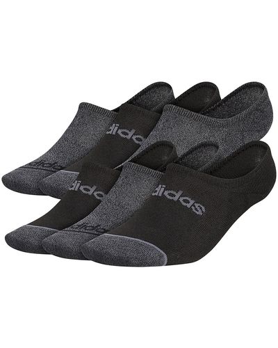 adidas Superlite Linear 3 Super No Show Socks - Black