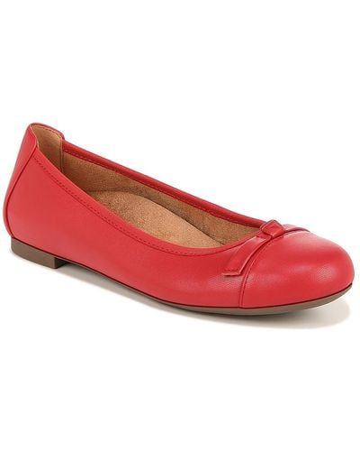 Vionic Amorie Ballet Flat - Red