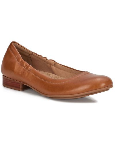 Ros Hommerson Tess Flat - Brown