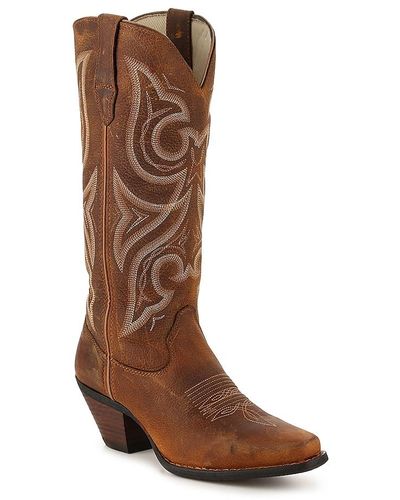 Durango Jealousy Cowboy Boot - Brown