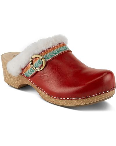 Spring Step Kush Clog - Red