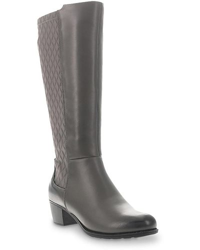 Propet Talise Wide Calf Boot - Black