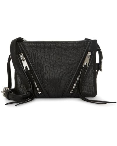 Vince Camuto Wayhn Leather Crossbody Bag - Black