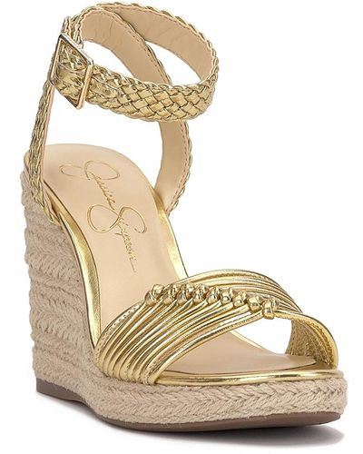 Jessica Simpson Talise Wedge Sandal - Metallic