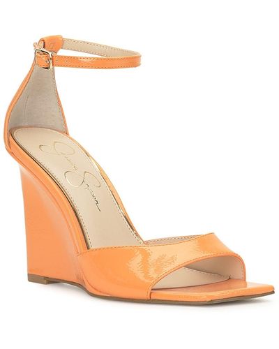 Jessica Simpson Leehi Wedge Sandal - Orange
