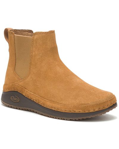 Chaco Paonia Chelsea Boot - Brown