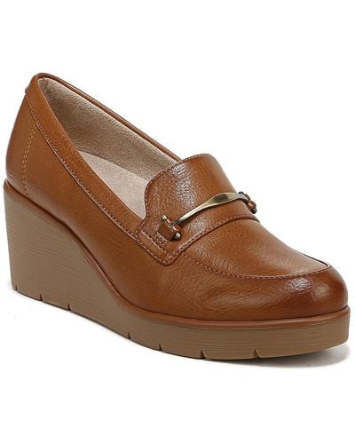 SOUL Naturalizer Achieve Wedge Loafer - Brown