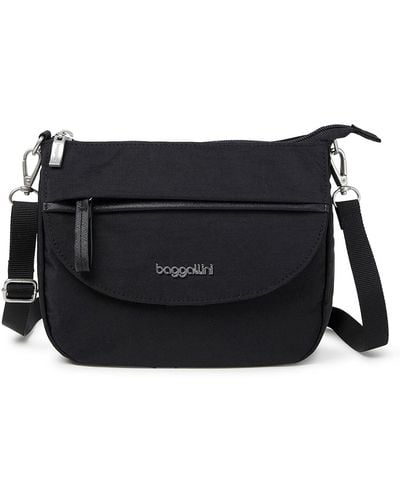 Baggallini Pocket 2.0 Crossbody Bag - Black