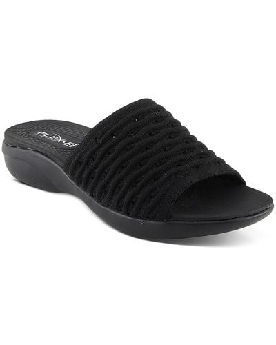 Flexus by Spring Step Deondre Wedge Sandal - Black