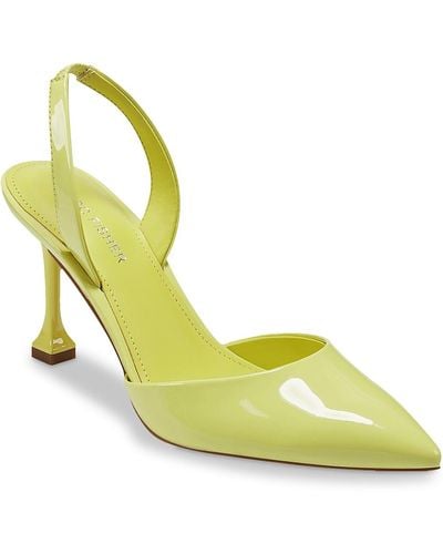 Marc Fisher Hadya Pointy Toe Stiletto Dress Pumps - Yellow
