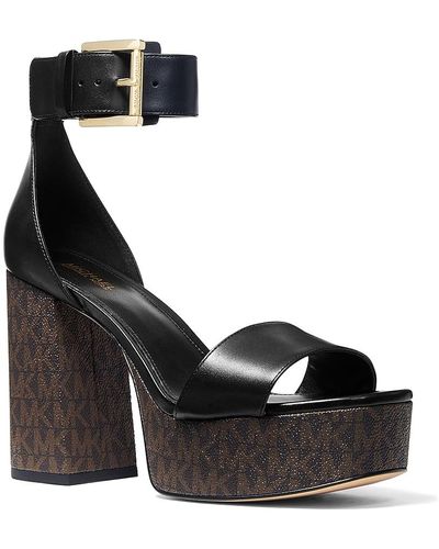 MICHAEL Michael Kors Tara Platform Sandal - Black