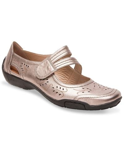 Ros Hommerson Chelsea Mary Jane Flat - Brown