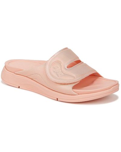 Ryka Tao Recovery Slide Sandal - Pink