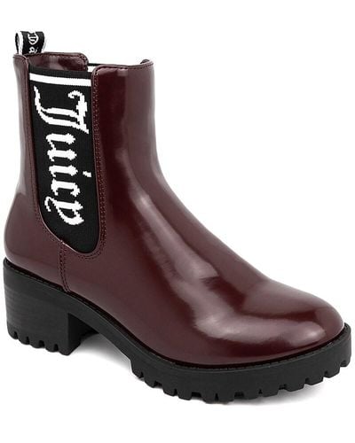 Juicy Couture One Up Chelsea Boot - Red