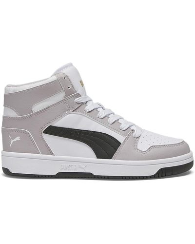 PUMA Rebound Layup High-top Sneaker - Gray