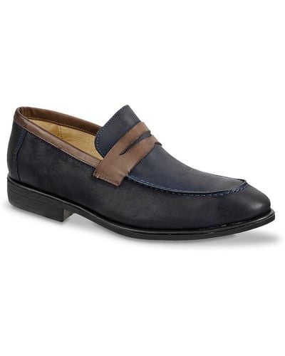 Sandro Moscoloni Taylor Penny Loafer - Blue