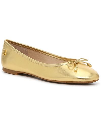 Metallic Lauren by Ralph Lauren Flats and flat shoes for Women | Lyst