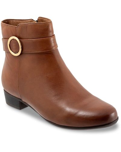 Trotters Melody Bootie - Brown