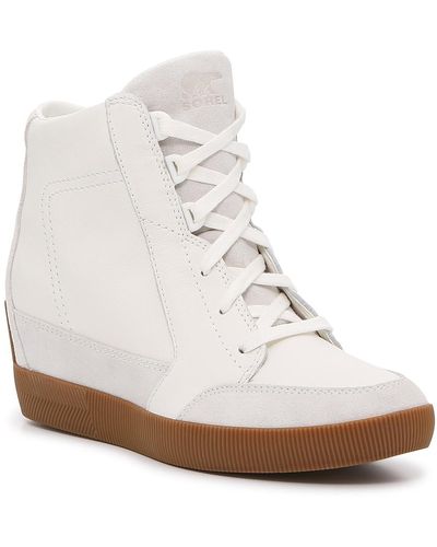 Sorel Out N About Wedge Sneaker - White