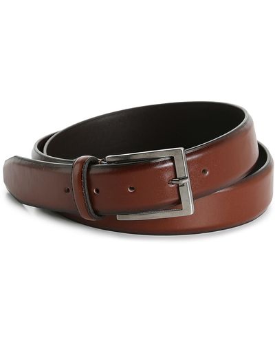 Florsheim Carmine Leather Belt - Brown