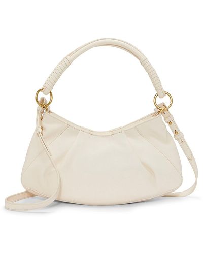 Vince Camuto Eriel Leather Crossbody Bag - White