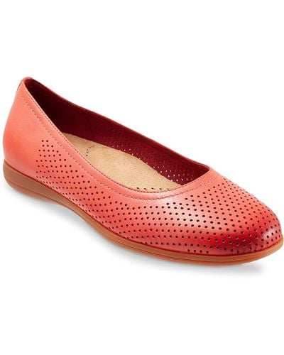 Trotters Darcey Flat - Red