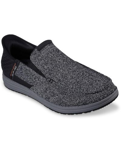 Skechers Hands Free Slip-ins: Melson Bentin Slip-on Sneaker - Black