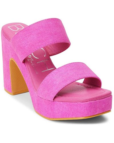 Matisse Gem Platform Sandal - Pink